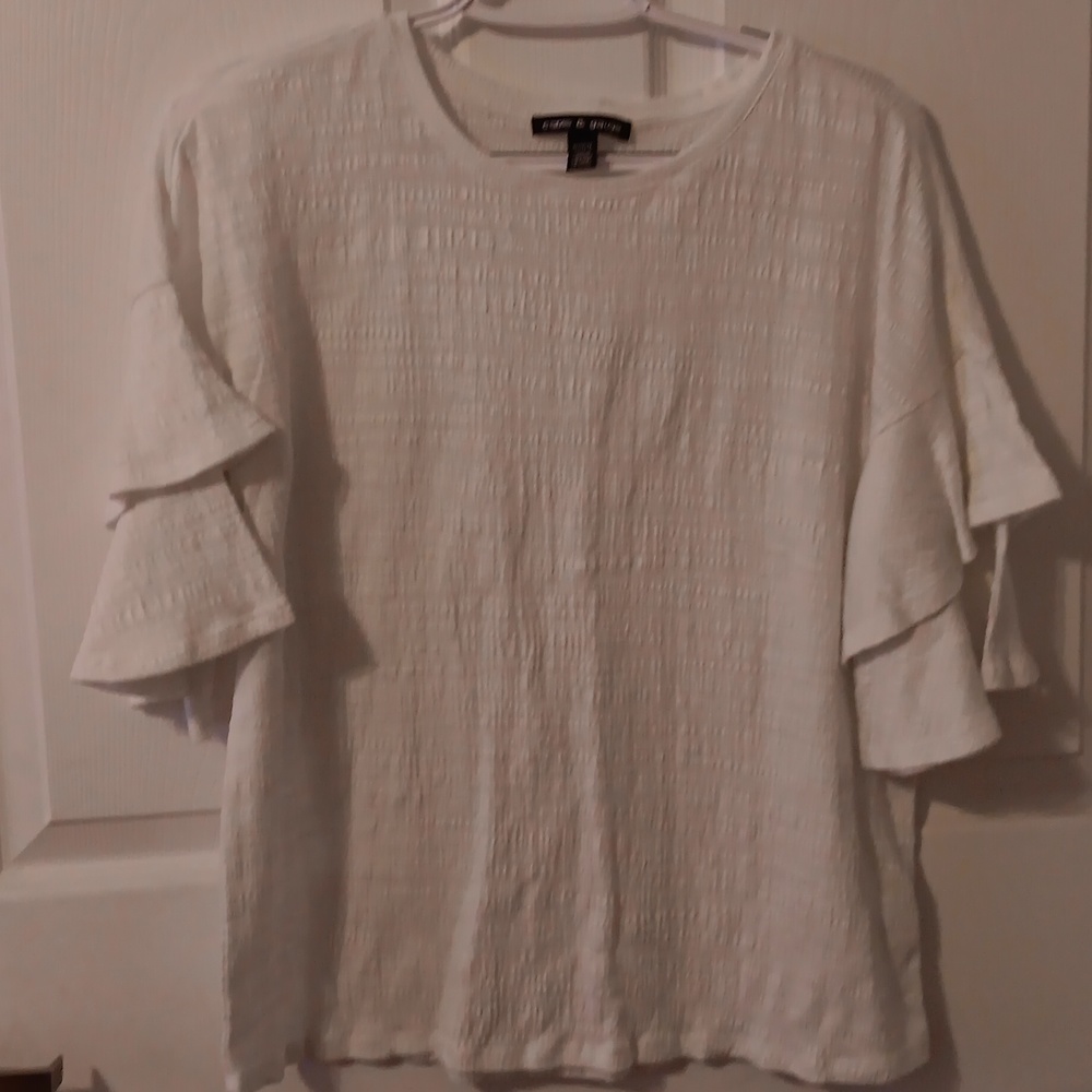 White Guzz blouse.